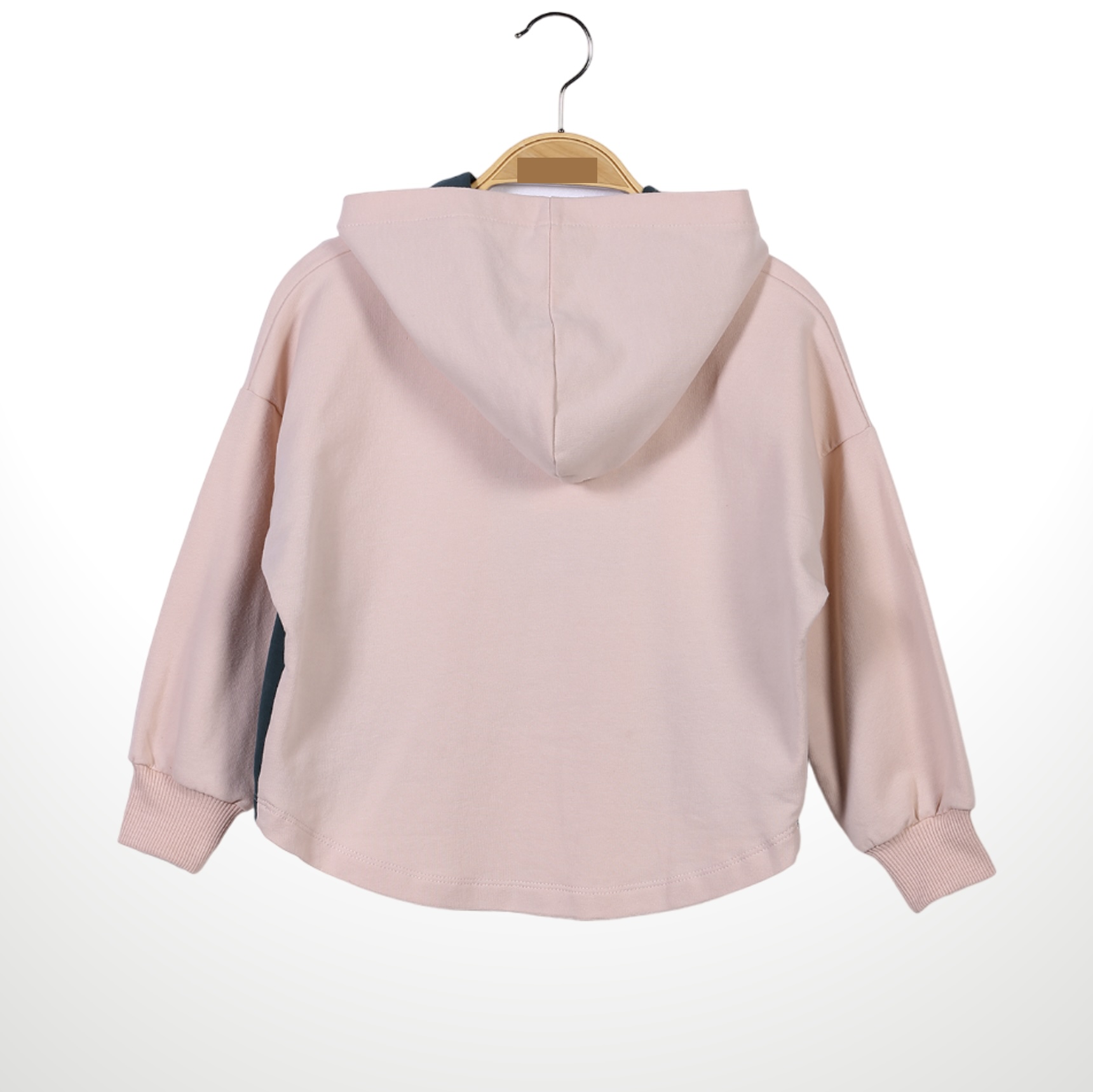 Hooded Sweat beige/grün 1teilig