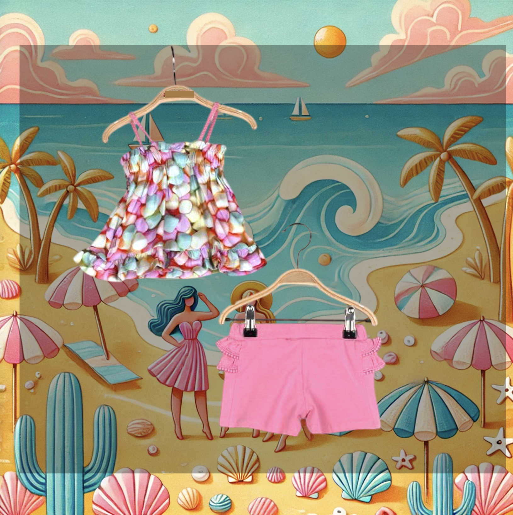 Set pink 2teilig Set pink 2teilig