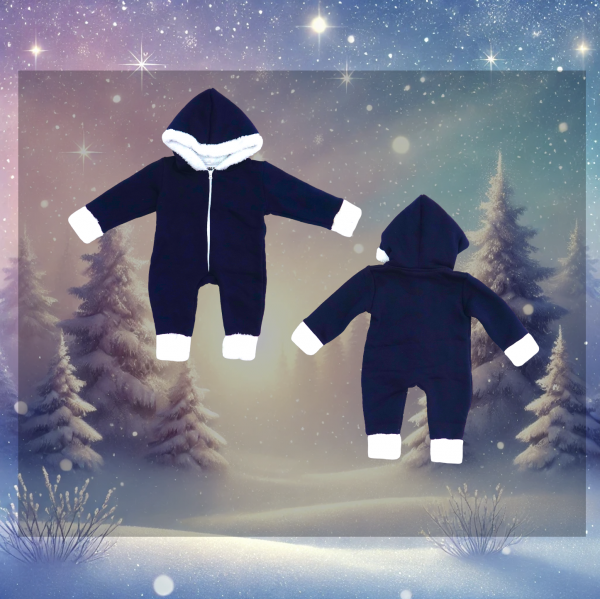 Kapuzenoverall für den Winter