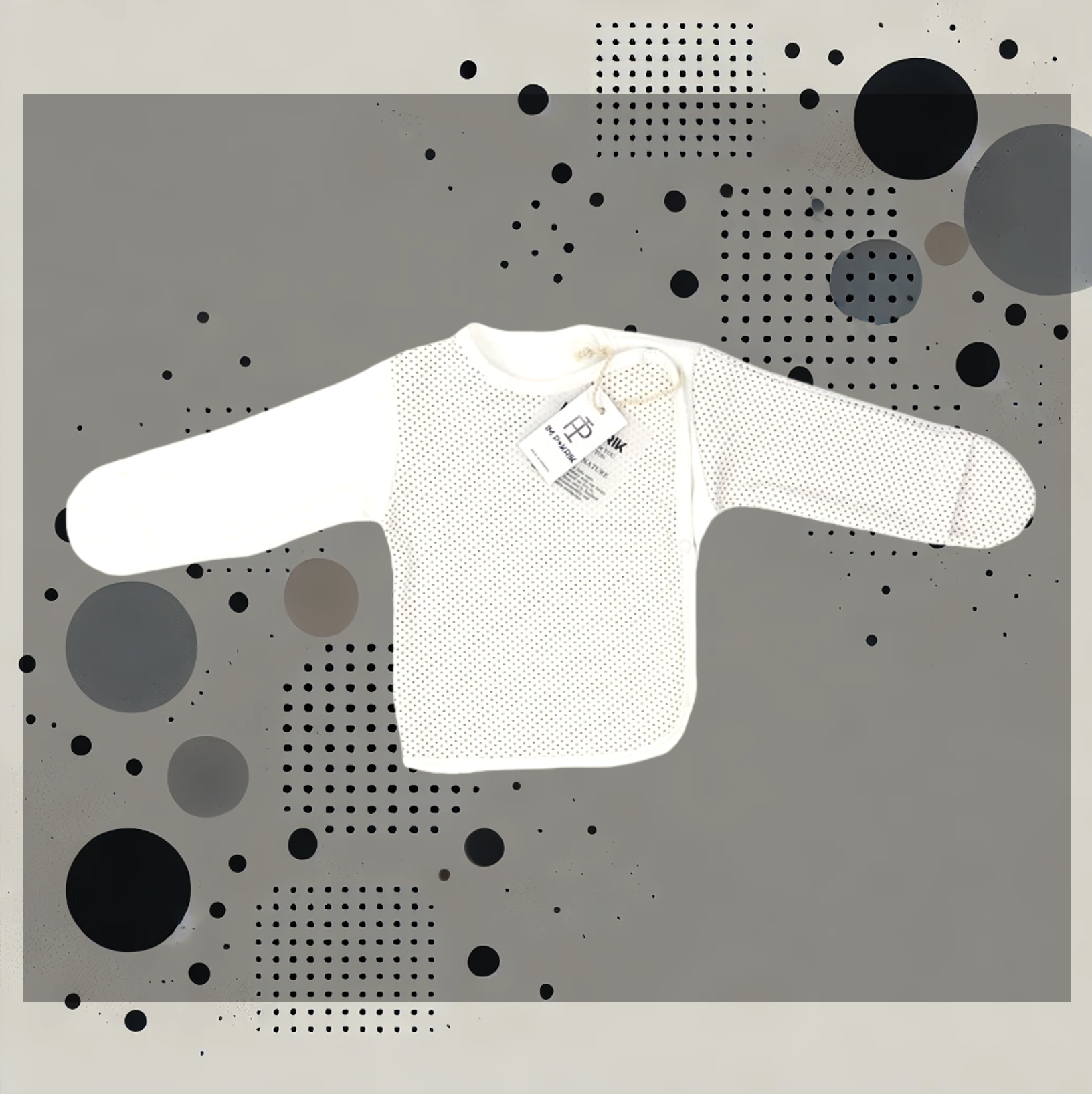 Jacke mit Kratzschutz für die Hände  grau/beige