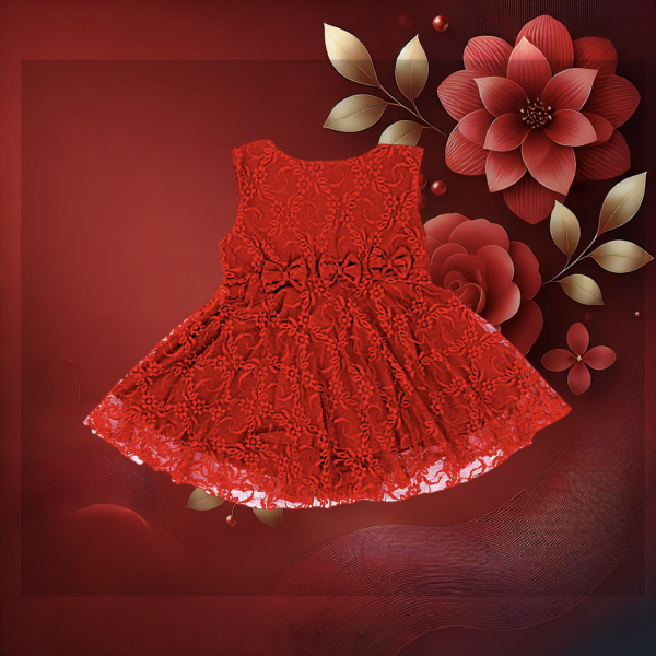 Kleid in rot