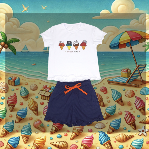2teiliges Bekleidungs-Set "Sweet Time"
