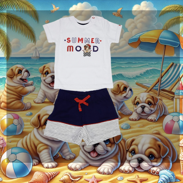 2teiliges Bekleidungs-Set -Kids "Summer Mood"